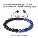 8mm Sunstone Beads Bracelet, Faceted High Beads Charm Jewelry