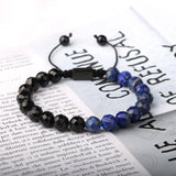 8mm Sunstone Beads Bracelet, Faceted High Beads Charm Jewelry