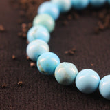 8mm Turquoise Women Bracelet Elastic Beads Fine Jewellery