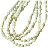 8mm Turquoise Peach Heart Beads for DIY Jewelry, 50pcs
