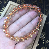 Yellow Citrine Quartz Bracelet Healing Love Gift