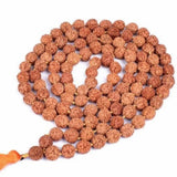 8mm Rudraksha Beads Necklace Thanksgiving National Style Colorful Diy Chain