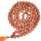 8mm Rudraksha Beads Necklace Thanksgiving National Style Colorful Diy Chain