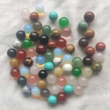 8mm Natural Stone Round Ball Beads for Jewelry Making 50pcs/lot
