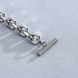 8mm Arrived O Chain Bracelet Button OT Chain Bracelet For Women