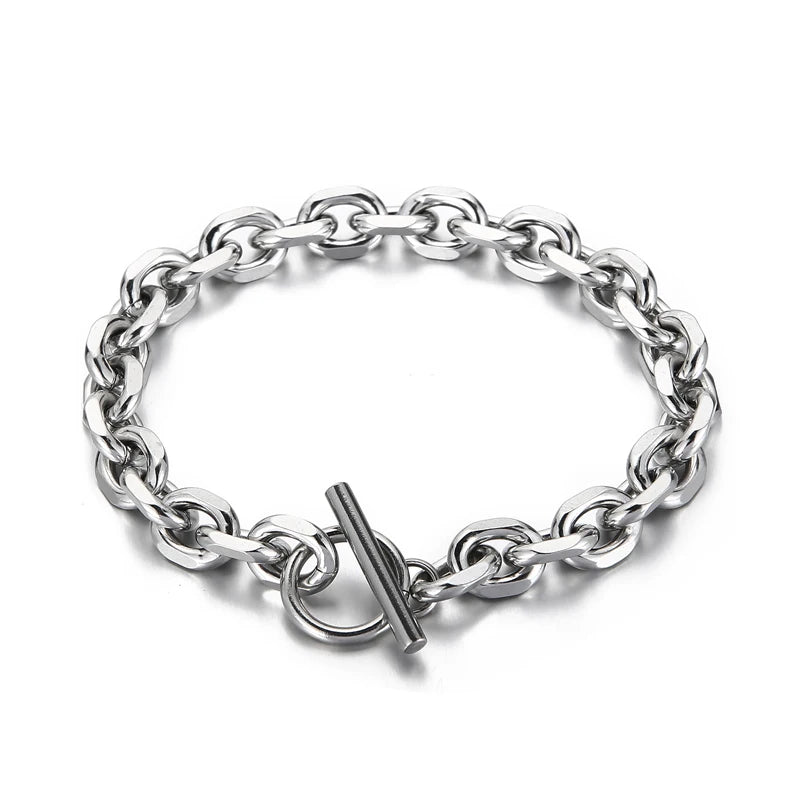 8mm Arrived O Chain Bracelet Button OT Chain Bracelet For Women