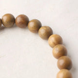 8mm Green Sandalwood Bracelet for Men and Women