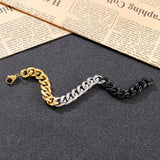 8mm Stainless Steel Bracelet Men's Jewelry Cuban Chain