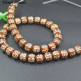 8mm Agate DZI Beads DIY Tibet Necklace Bracelet Jewelry Making