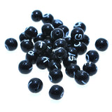 1800pcs/Lot 8mm Initial Jewelry Beads DIY Bracelet Necklace Earring