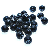 1800pcs/Lot 8mm Initial Jewelry Beads DIY Bracelet Necklace Earring