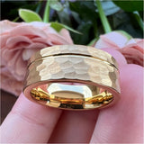 8mm Tungsten Carbide Wedding Rings for Men Women