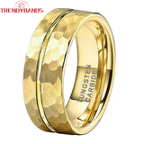 8mm Tungsten Carbide Wedding Rings for Men Women