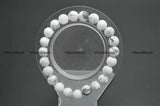 8mm Howlite Turquoise Stone Round Beads Elastic Line Bracelets Woman Jewelry