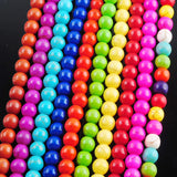 8mm Turquoise Howlite Round Beads 10 Strands DIY Jewelry Making