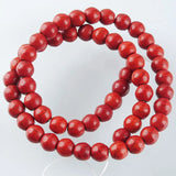 8mm Turquoise Howlite Round Beads 10 Strands DIY Jewelry Making