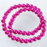 8mm Turquoise Howlite Round Beads 10 Strands DIY Jewelry Making