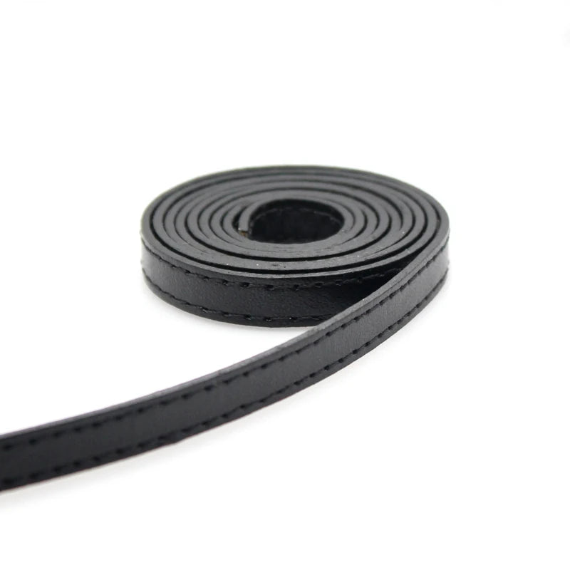 8mm Width Mixed Copy Leather Belt DIY Accessories - 1m Length
