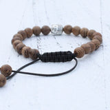 Wood Beads Buddha Bracelet Beaded Jewelry