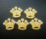 8mm Slide Charms Crown Butterfly Heart Star Flower Cross 120pcs