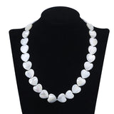 8mm Sea Shell Beads Necklace