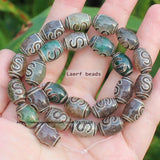 8pcs 10x14mm Ancient Tibet Dzi Agates Beads for DIY Jewelry Making