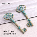 Metal Mix Green Bronze Charms for Jewelry Making D6404