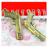 8pcs Antique Bronze Gun Charms DIY Jewelry Pendant