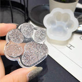 DIY Crystal Epoxy CAT Claw Silicone Mold Quicksand Hollow for CAT Paw
