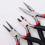 8pcs DIY Jewelry Making Tools Set Pliers Scissors Awl Tweezers