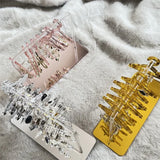 Acrylic Coat Shape Earring Jewelry Hanger Stand Organizer