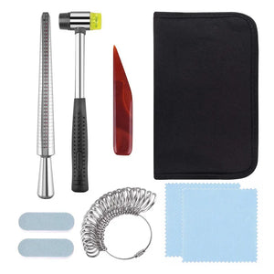 8pcs Jewelry Tool Ring And Earring Repair Polishing Tool