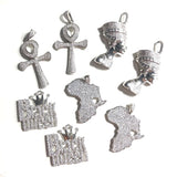8pcs Mix Charms Bundle Pendant for Women Necklace Bracelets Jewelry Making