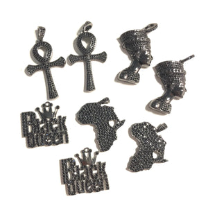 8pcs Mix Charms Bundle Pendant for Women Necklace Bracelets Jewelry Making