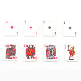 8pcs Poker Cards Charms Acrylic Pendants for Diy Jewelry Making