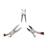 8pcs DIY Jewelry Making Tool Kits Pliers Set Needle-Nosed Plier Wire Cutter
