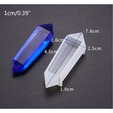 8pcs Geometric Shape Silicone Mold for Epoxy Resin Casting