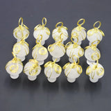 Natural Stone Mushroom Necklace Reiki Charms DIY Jewelry