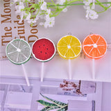 8pcs Fruit Lollipop Resin Charms for Earring DIY Jewelry Making