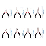 8pcs Carbon Steel Jewelry Making Tool Kits Pliers Set