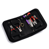 8pc DIY Jewelry Tool Set - Side Cutter, Round Nose Plier, Beading Tweezers