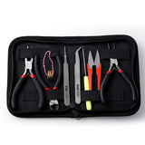 8pcs Jewelry Making Tool Kits Pliers Set Wire Cutter Beading Tweezers
