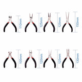 8pcs Jewelry Pliers Beading Tool Kit Wire Cutter Craft Equipment