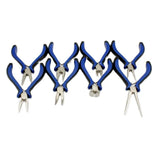 8pcs Needle Nose Pliers Mini Stainless Steel DIY Jewelry Tools Kit