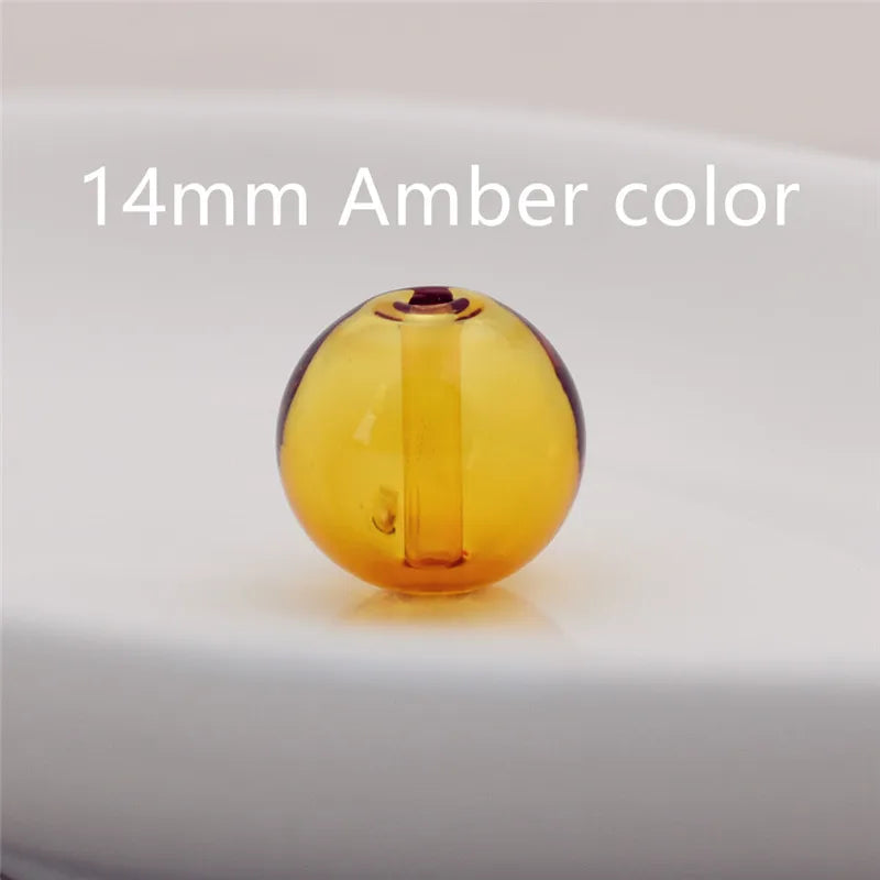 8pcs 12mm 14mm Refillable Essential Oil Glass Beads