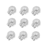 8pcs Hollow Glass Globe Ball Pendant Glass Bottle DIY Charms Findings