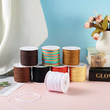 8 Rolls Of 0.8mm Nylon Thread Cords For Jewelry Making