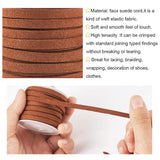 8 Rolls Mixed Faux Suede Cord for DIY Jewelry Making 5x1.5mm