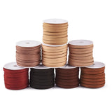 8 Rolls Mixed Faux Suede Cord for DIY Jewelry Making 5x1.5mm