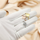 8x10MM Breast Milk Resin Bezel Ring Setting in 925 Sterling Silver